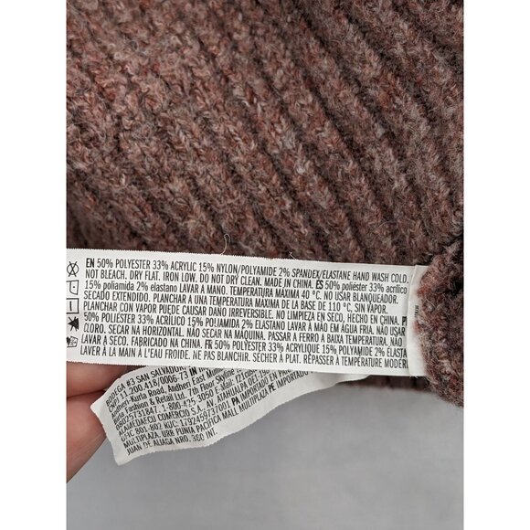 Chenille Ribbed Knit Sweater Women Size 1X Pullover Minimalist Feminine Capsule - Picture 7 of 7